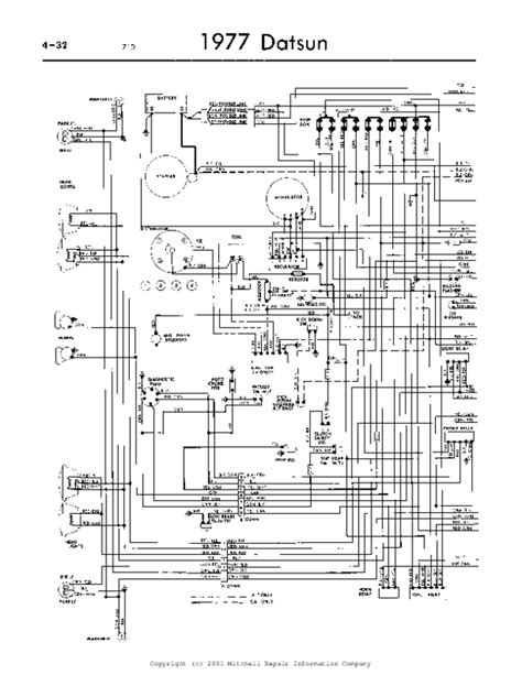 datsun 710 wiring diagram 